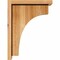Ekena Millwork Huntington Rough Sawn Corbel w/Backplate, Western Red Cedar, 6"W x 12"D x 16"H COR06X12X16HUN01RWR - alternate 3